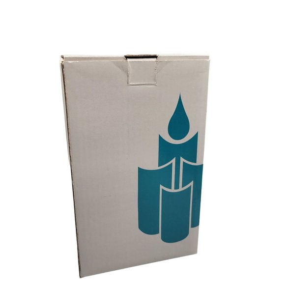 PartyLite Garden Cart Pillar Candle Holder P7482 Two Pieces Glass Tray - Picture 8 of 9